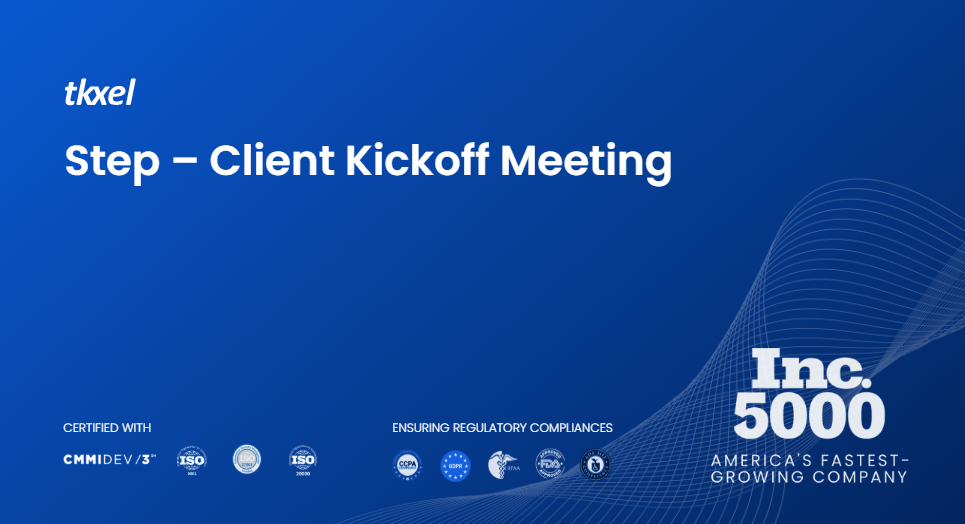 Client Kickoff