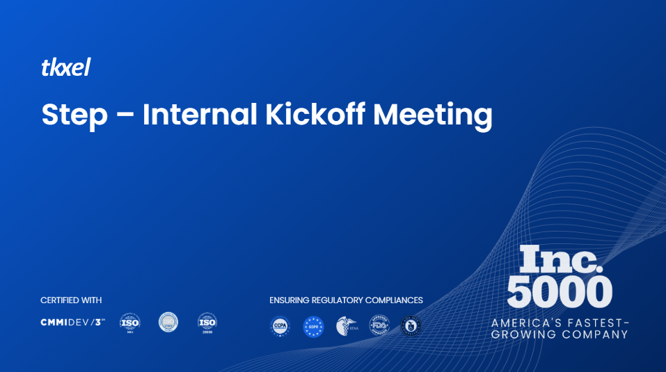 Internal Kickoff